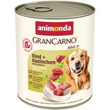  Ekonomično pakiranje animonda GranCarno Original 12 x 800 g - Govedina + kunić s biljem | shoptok.hr