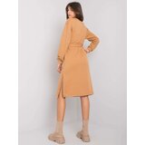 RUE PARIS Dress-RV-SK-7256.27P-camel | ePonuda.com