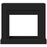 vidaXL Okvir za kamin crni 100 x 30 x 87,5 cm od konstruiranog drva | shoptok.hr