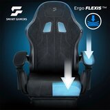 Sofotel Lokar 242600 gaming stol s naslonom za noge – črn | Shoptok.si