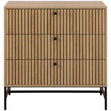 Actona Komoda u dekoru hrasta u prirodnoj boji 81x80x40 cm Albany – Cijene
