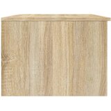  Stolić za kavu bijeli i hrast 102x50x36 cm konstruirano drvo | shoptok.hr