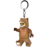 Lego Minifigure privezak za ključeve sa svetlom: Tip u kostimu ti-reksa | Eponuda.com