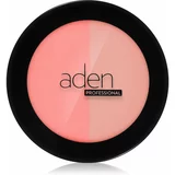 Aden Cosmetics Matt & Glow Blush Duo highlighter i rumenilo u jednom nijansa 01 19 g