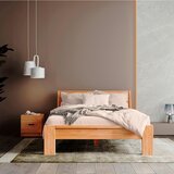 MID.YOU POSTELJA 180 cm x 200 cm , les bukev (jedrovina) | Shoptok.si