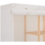  Ormar od tkanine bijeli 173 x 40 x 170 cm | shoptok.hr