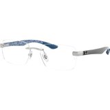 Ray-ban RX8423 2501 M (54) Srebrna/Kristalna Cene