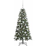  Umjetno božićno drvce Zelena 120 cm PVC, plastika i čelik | shoptok.hr