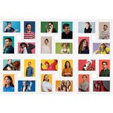 vidaXL Okvir za 24 fotografije (10 x 15 cm) bijeli MDF | shoptok.hr