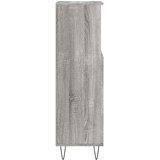  Kupaonski ormarić sivi hrast 30x30x100 cm konstruirano drvo | shoptok.hr