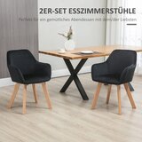  Blagovaonske stolice set od 2 moderni dizajn baršunasti izgled kaučukovo drvo 54x57x80 cm crna | shoptok.hr
