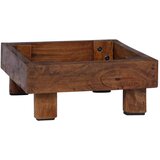  Stalak za biljke 3 pcs Smeđa Drvo od mahagonija | shoptok.hr
