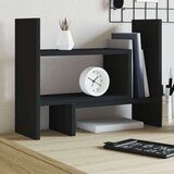  Organizator za pisalno mizo črn 38,5x17x39 cm inženirski les, (21413957) Cene