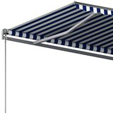  Samostojeća automatska tenda 300 x 250 cm plavo-bijela | shoptok.hr