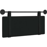  Držeće uzglavlje Zidne Jednobojno Crna 110 x 55 x 5 cm tkanina - Crna 100 cm bez LED svjetla | shoptok.hr