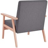  Fotelja od tkanine tamnosiva | shoptok.hr