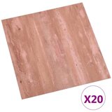  Samoljepljive Pločice za Pod 30 5 x 30 5 cm 20 pcs PVC Crvena - Crvena | shoptok.hr