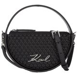 Karl Lagerfeld Torbe K SIGNATURE SP ROUND WOVEN Črna u
