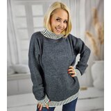 Pri Warm and cozy women's striped sweater autumn winter KEIRA | shoptok.hr
