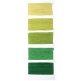 RAYHER Bombažne vrvice "Stitch & Knot", zelene, 5barvx10m, (20633883) | Shoptok.si