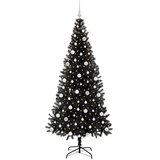  Božićno drvce Crna 210 cm PVC | shoptok.hr