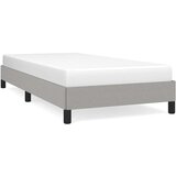  Okvir za krevet bez madraca svjetlosivi 80x200 cm od tkanine | shoptok.hr