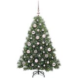 vidaXL Umjetno božićno drvce s stalakom Zelena 120 cm PE i PVC | shoptok.hr