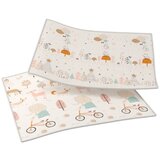 Duck&Bear Nesklopivi tepih od pene sa dva lica Magična šuma + Zimske čarolije 150x180x1 cm ( 10275 ) | ePonuda.com