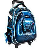  RUKSAK ŠKOLSKI S KOTAČIĆIMA XT GAMER BLUE 26.CONNECT Cene