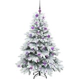 vidaXL Umjetno božićno drvce s stalakom Zelena 150 cm PE i PVC | shoptok.hr
