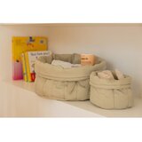 Lorena Canals Svetlo zelene tekstilne otroške škatle za shranjevanje v kompletu 2 ks ø 30x20 cm Bambie Olive – | Shoptok.si