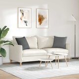  Jastučići za sofu 2 pcs Tamno siva 45 x 45 cm tkanina | shoptok.hr