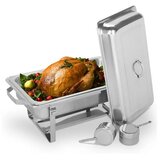  Posuda za serviranje hrane inox 61 x 38 x 14 cm 9 l | shoptok.hr