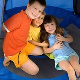 Spartan Gugalnik z baldahinom - 110 cm, moder | Shoptok.si