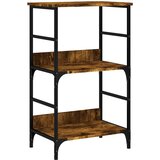 Maison Chic Knjižna omara - Knjižna polica - Knjižni regal dimljen hrast 50x33x82 cm inženirski les, (21723357) | Shoptok.si