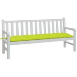 vidaXL Blazina za vrtno klop svetlo zelena 180x50x7 cm oxford tkanina | Shoptok.si