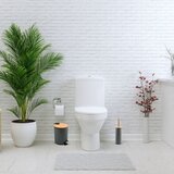 Spirella Temno siv jeklen koš za smeti s pedalom 5 l Adonis – | Shoptok.si