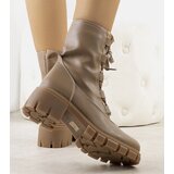 Gemre Brown women's ankle boots Alcaraz | shoptok.hr
