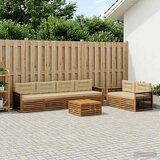  Set vanjskih sofa 7 kom. Prirodna i bež | shoptok.hr