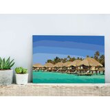  Slika za samostalno slikanje - Cottages on the Water 60x40 | shoptok.hr