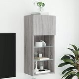  The Living Store TV omarica z LED lučkami siva sonoma 40,5x30x90 cm - TV Omarica, (21555517) Cene
