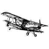 Wallity Aereo-1 black decorative metal wall accessory | Eponuda.com