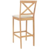  Barska stolica 2 pcs Prirodna i bež | shoptok.hr