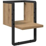  Stenska polica s polico Oreh 20 x 25 x 30 cm Konstruiran les, (5000093227) | Shoptok.si