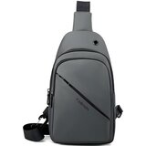 IZMAEL Torba čez ramo NI-35562 - Siva | Shoptok.si