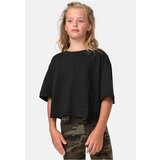 Urban Classics Kids Short girls' shirt kimono black Cijene