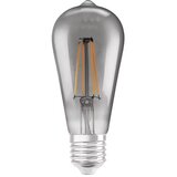 Ledvance Smart+ WiFi LED žarulja Edison Smoke (E27, Može se prigušiti, Topla bijela, 540 lm, 6 W) | shoptok.hr