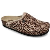 Grubin Caki ženska klompa pliš classic leopard 39 ( A066021 ) Cene