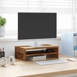  Stalak za monitor staro drvo 42x24x13 cm konstruirano drvo | shoptok.hr