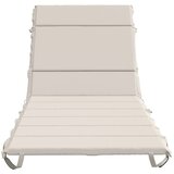  Jastučić za ležaljku GEMERT 100% poliester Bijela - Bijela 200 x 90 x 3 cm Melange | shoptok.hr